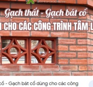 Gạch cổ thất kt 300x200x70mm , Kt 300x150x70mm